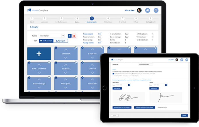 software voor verhuisbedrijf